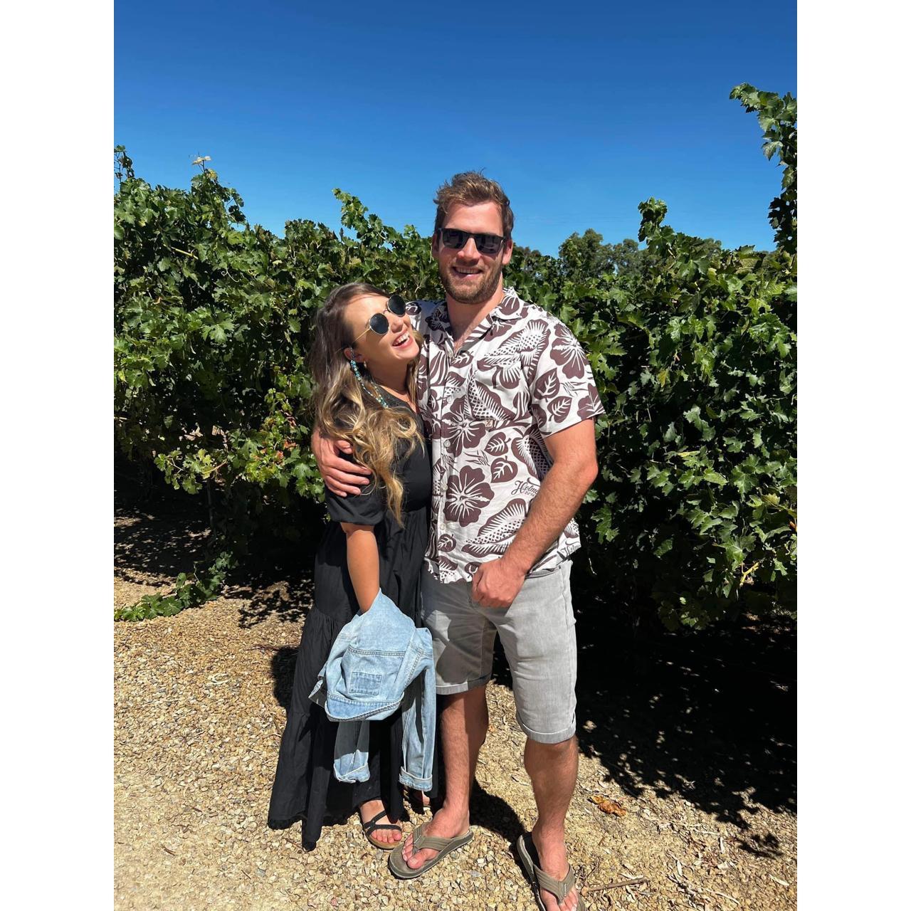 Wine tasting in Australia