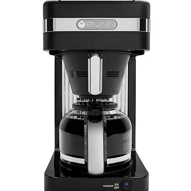 BUNN CSB2B Speed Brew Elite 10-Cup Coffee Maker, Black/SST