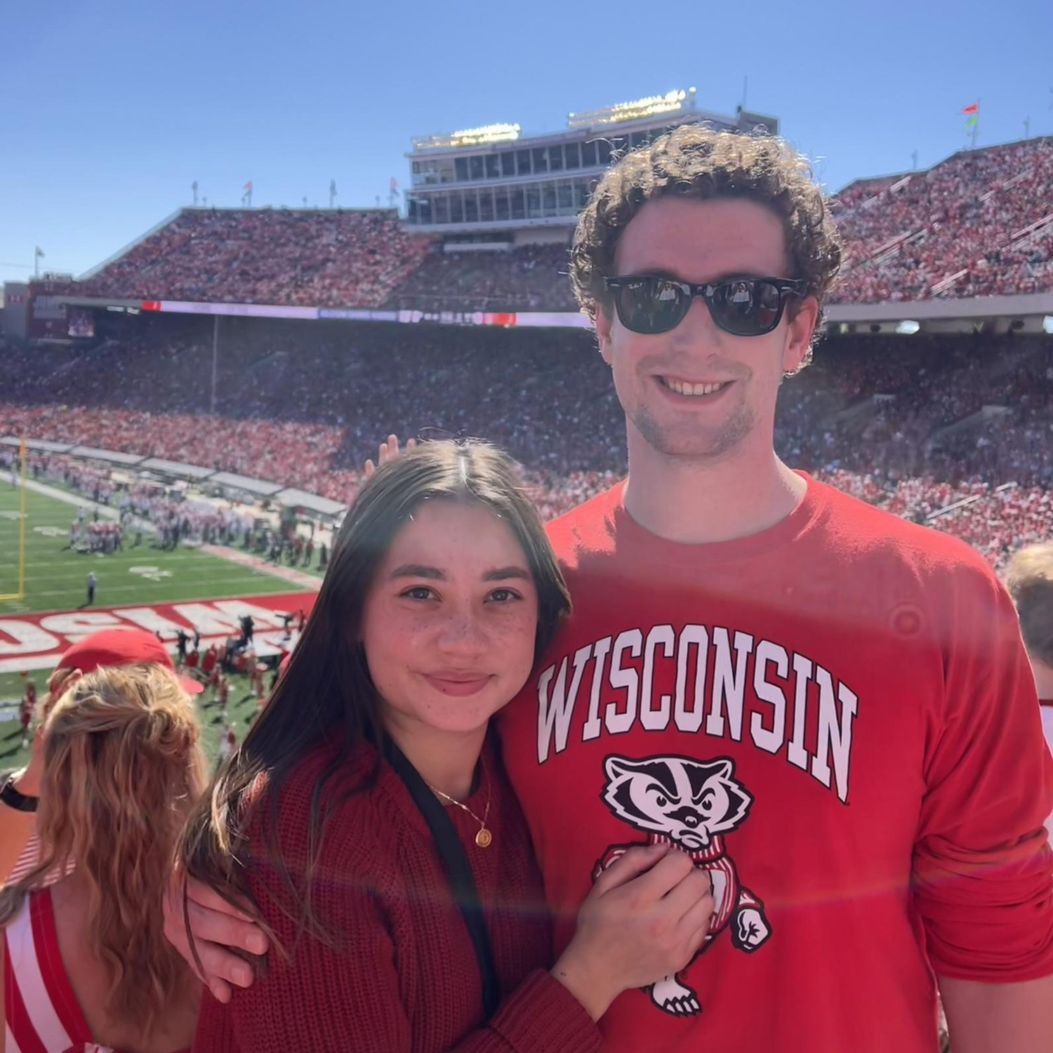 Of course we have attended our fair share of badger football games!