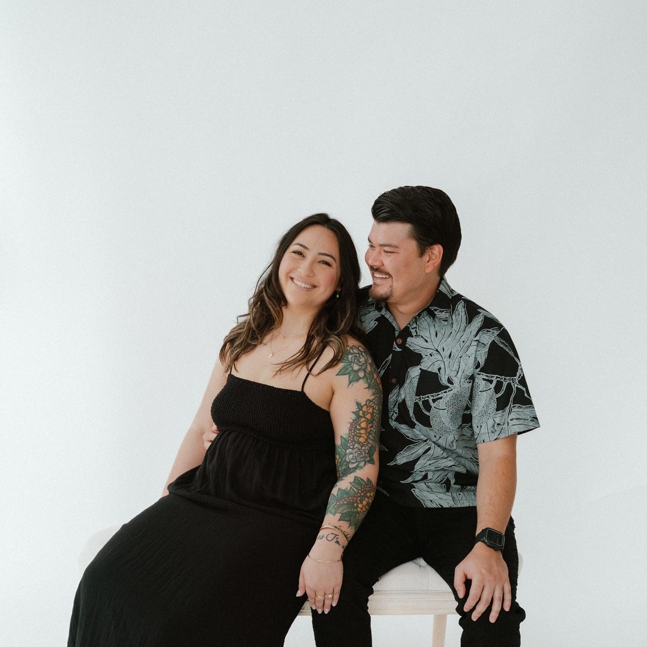 Our first and probably only official photoshoot