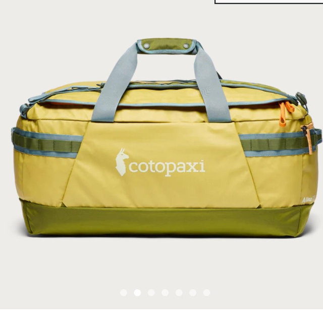 Allpa Getaway 70L Duffel (lemon grass) (on sale!)