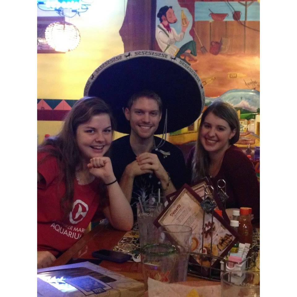 Josh's 20th birthday - of course we ate Mexican!
2013