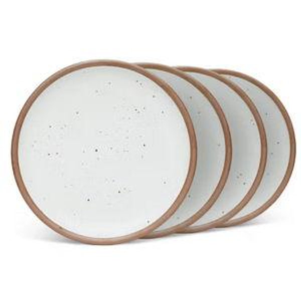 Dinner plate set of 4 | color: panna cotta | East Forks Pottery