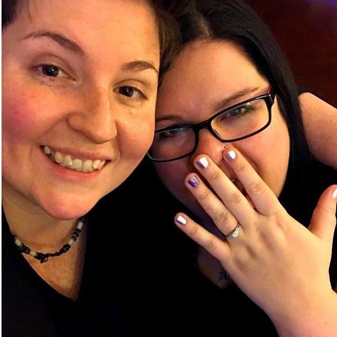 It as almost midnight on January 25, 2018, when April pulled off a total surprise and asked me to marry her! I was so surprised and had so many questions - it took a minute to say yes!