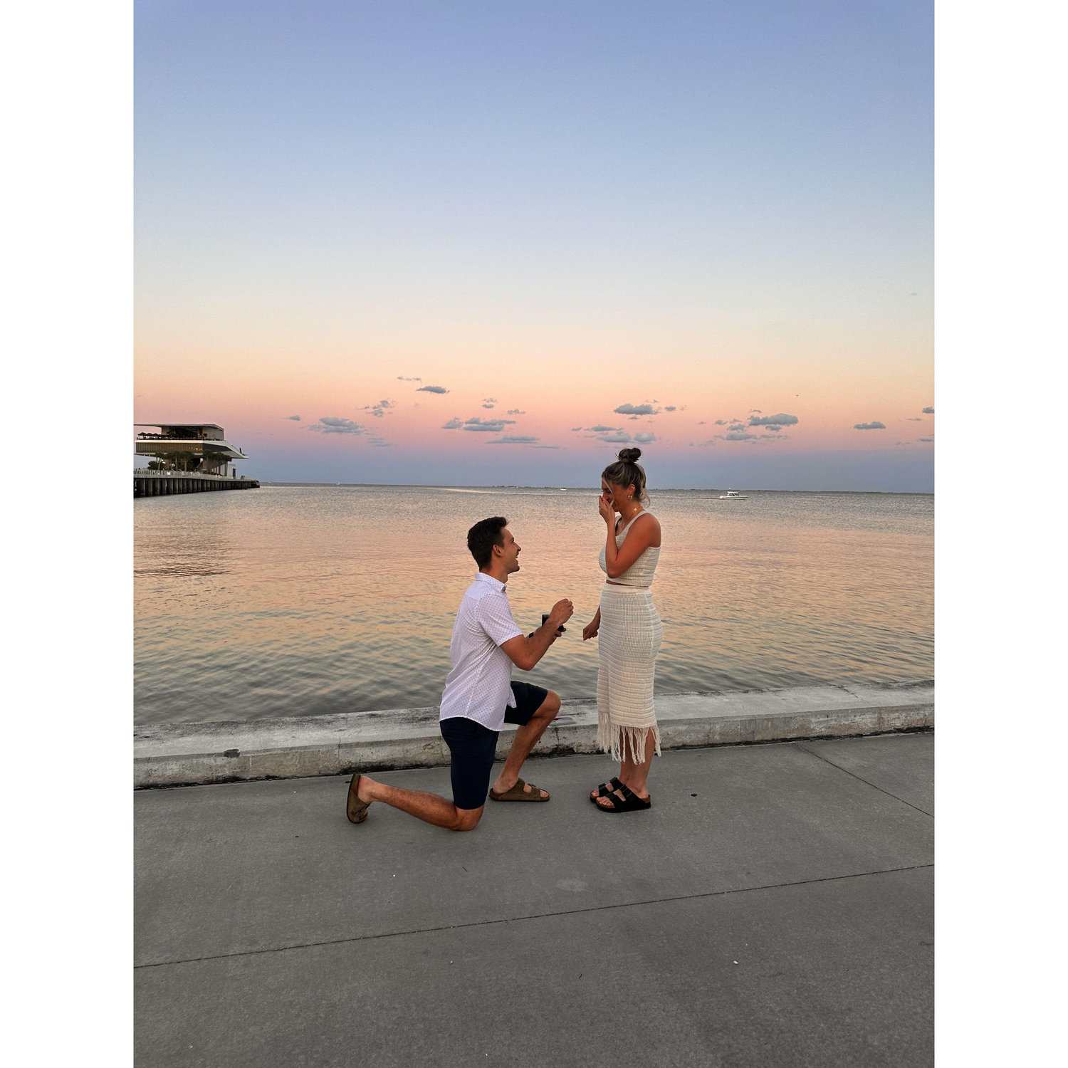 The proposal at St Pete Beach Pier