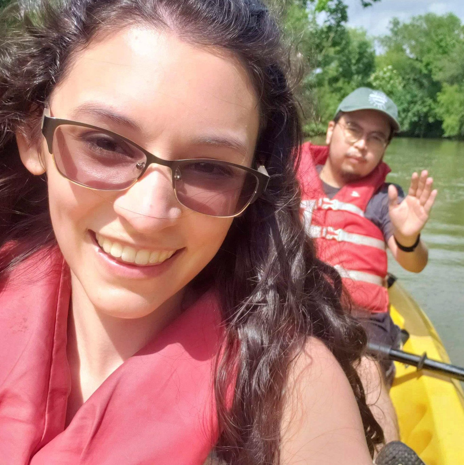 Josie let Salomon paddle away from all of the aquatic snakes in the bayou as she took photos. April 2022