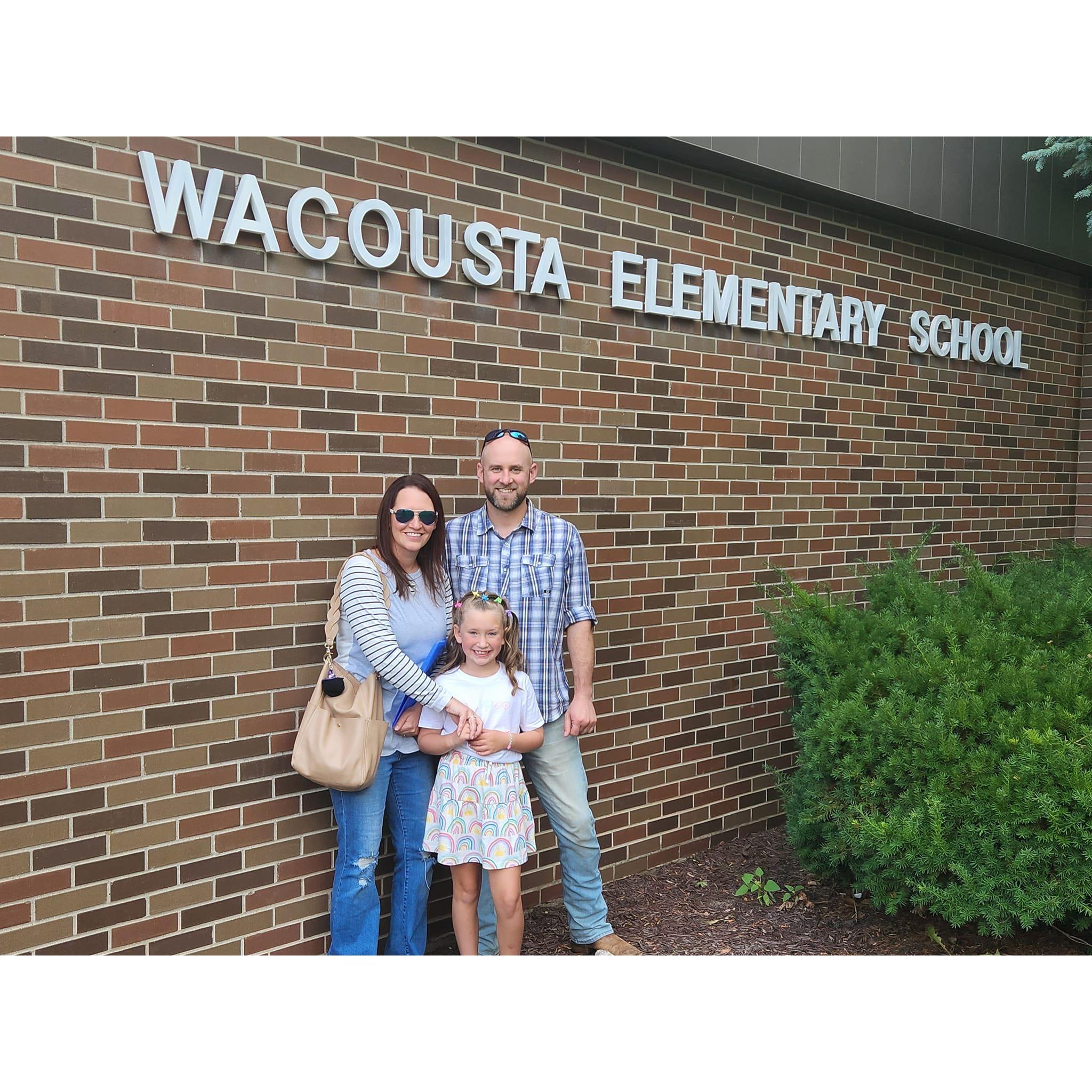 Start of 2nd Grade for Ridley