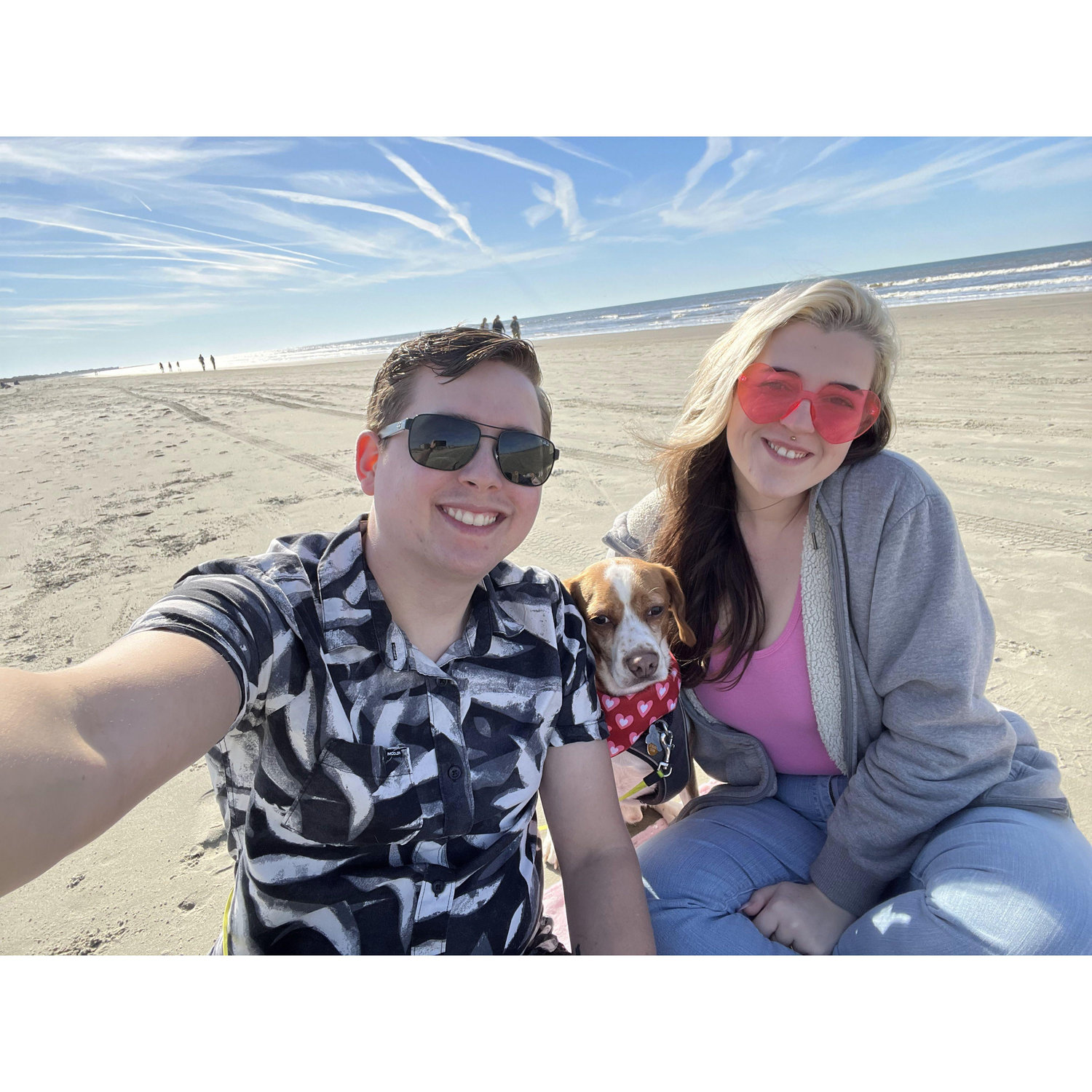 Loved spending lots of time together at the beach!