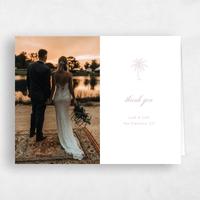 White Wedding Thank You - Océan Photo