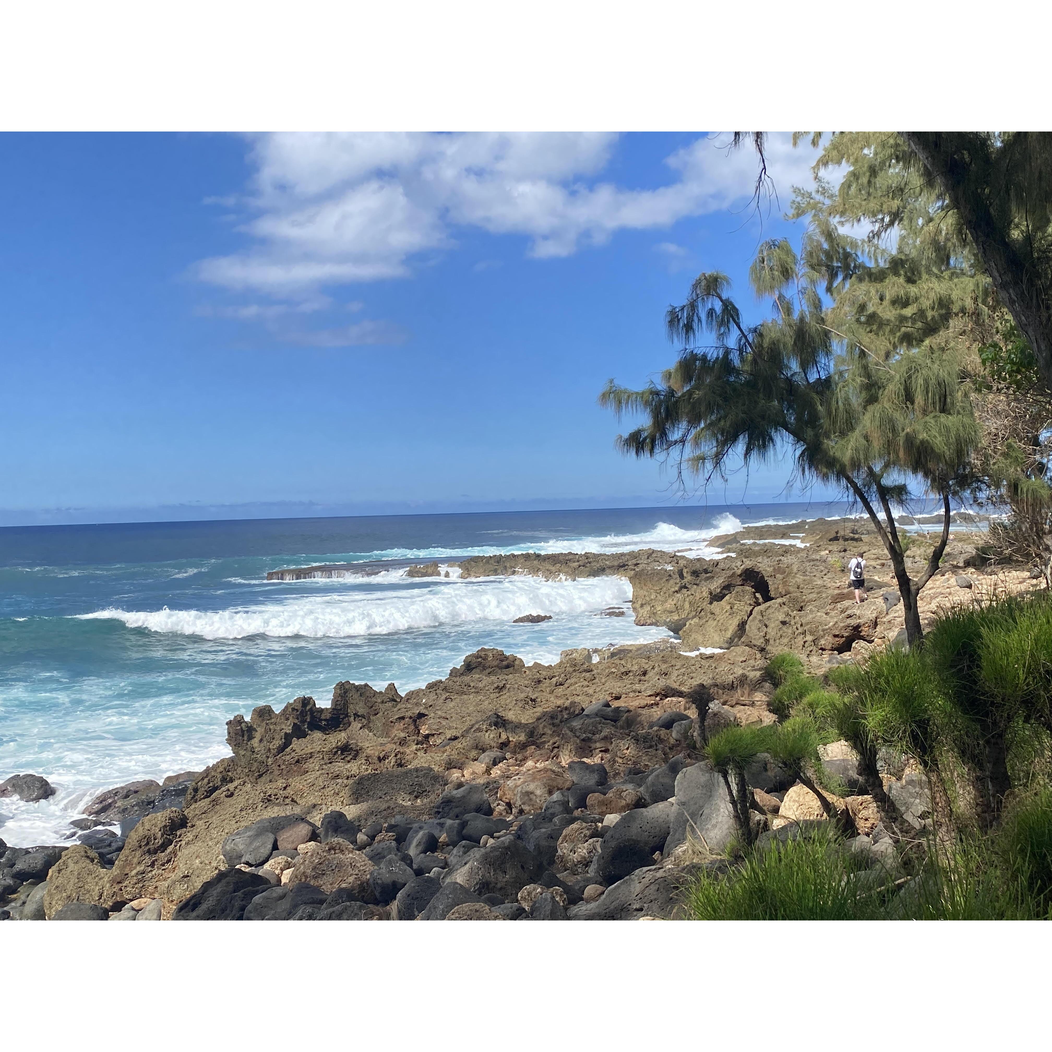 Oahu 2024, where Blake asked me to be his forever!