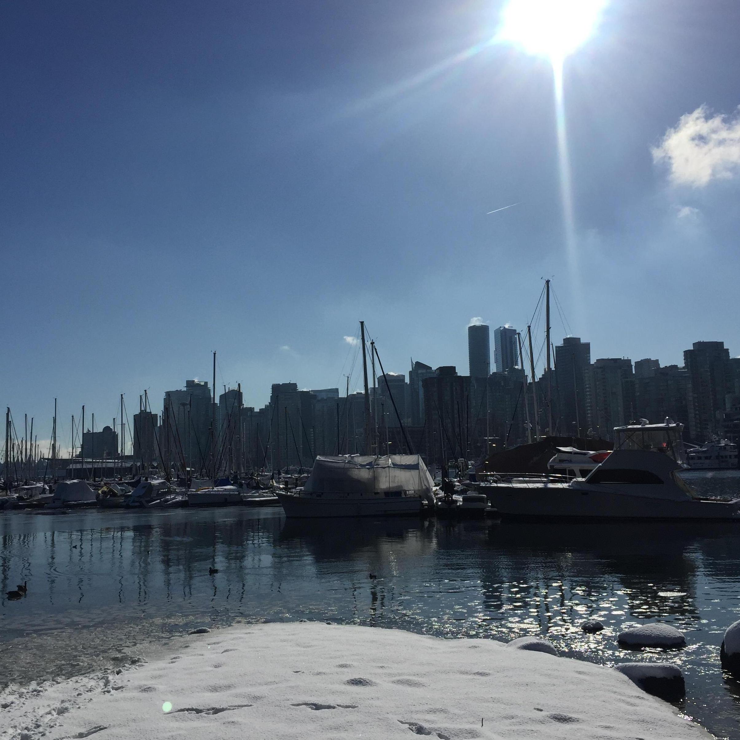 Running around Vancouver - February 2018
