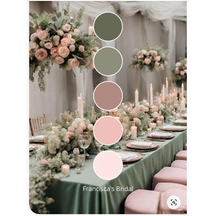 Metallics and various tones of Grey as well.