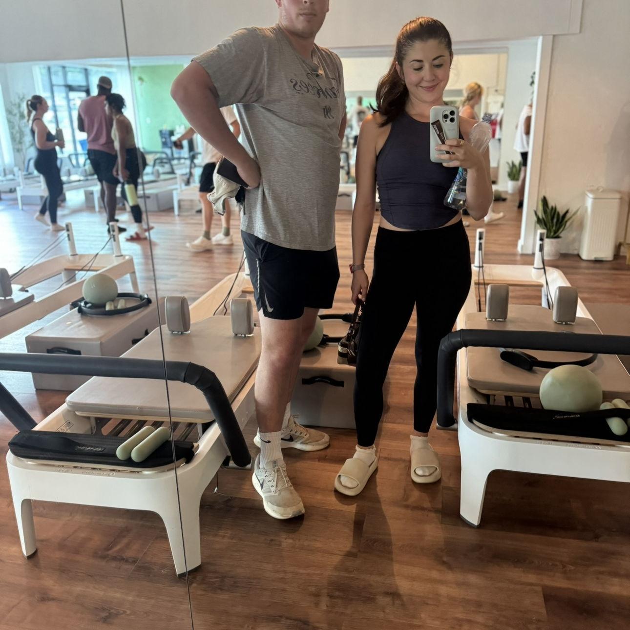 Craig's first couple's pilates 2025