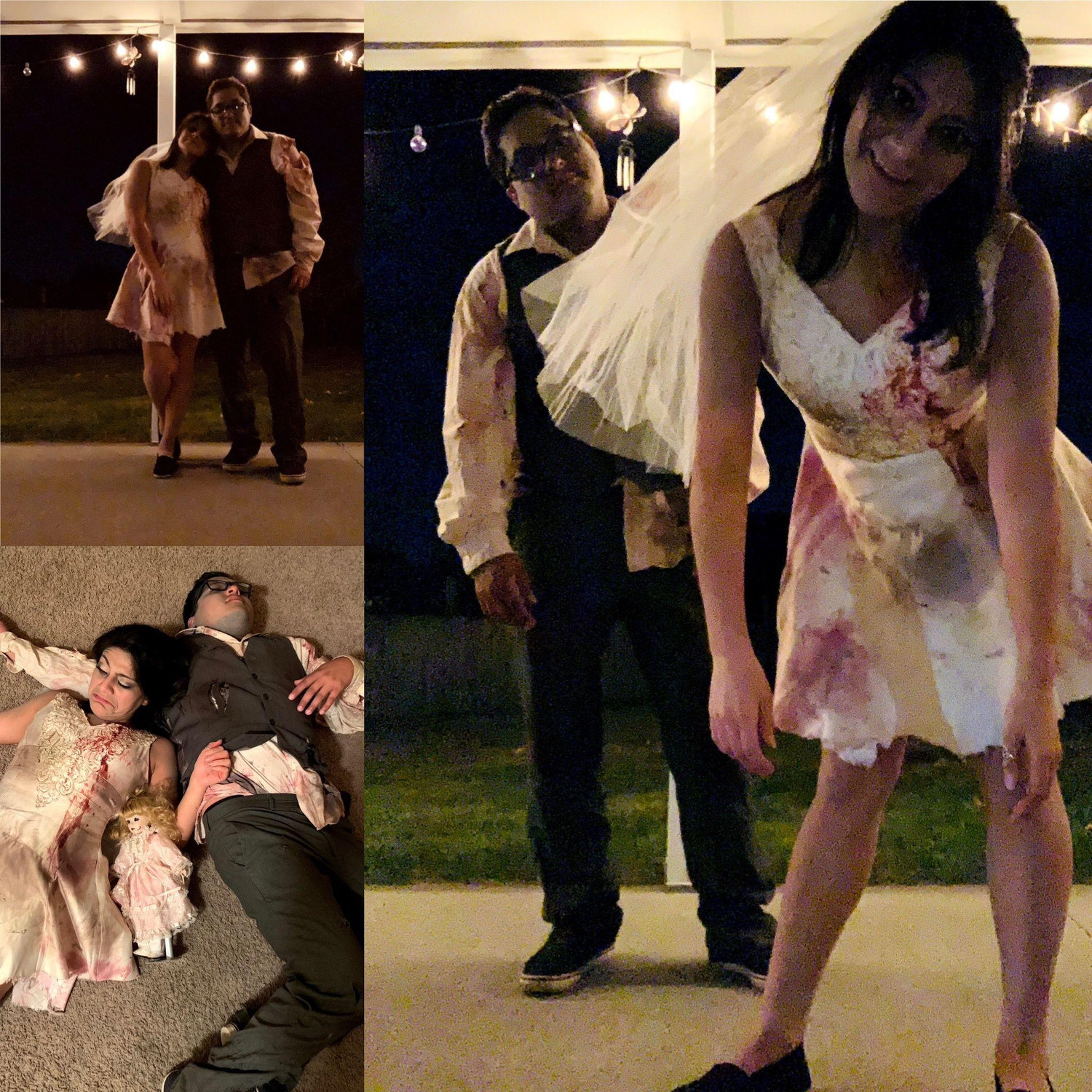 2020 Costume #1: Bride & Groom Zombies
