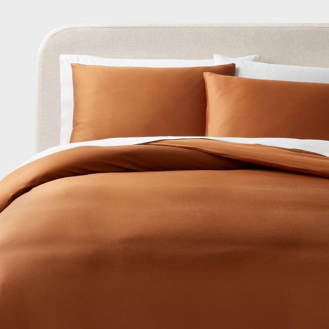 King TENCEL® Duvet Cover and Sham Set Copper - Threshold™