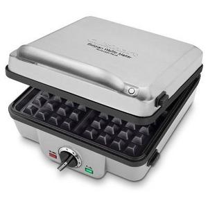 Cuisinart® Breakfast Central 4 Slice Belgian Waffle and Pancake Maker - Stainless Steel WAF-300