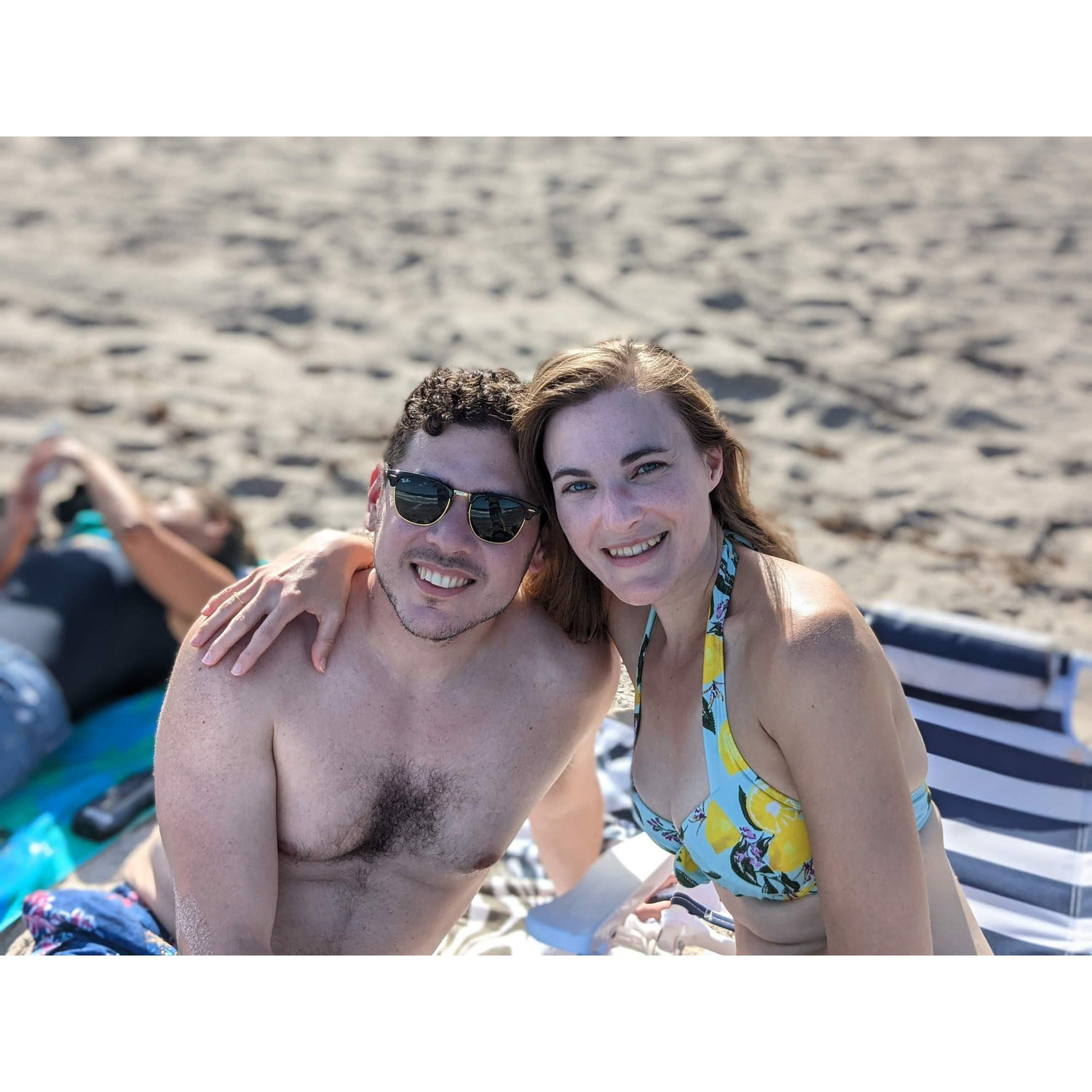 Beach time in Florida, 2021