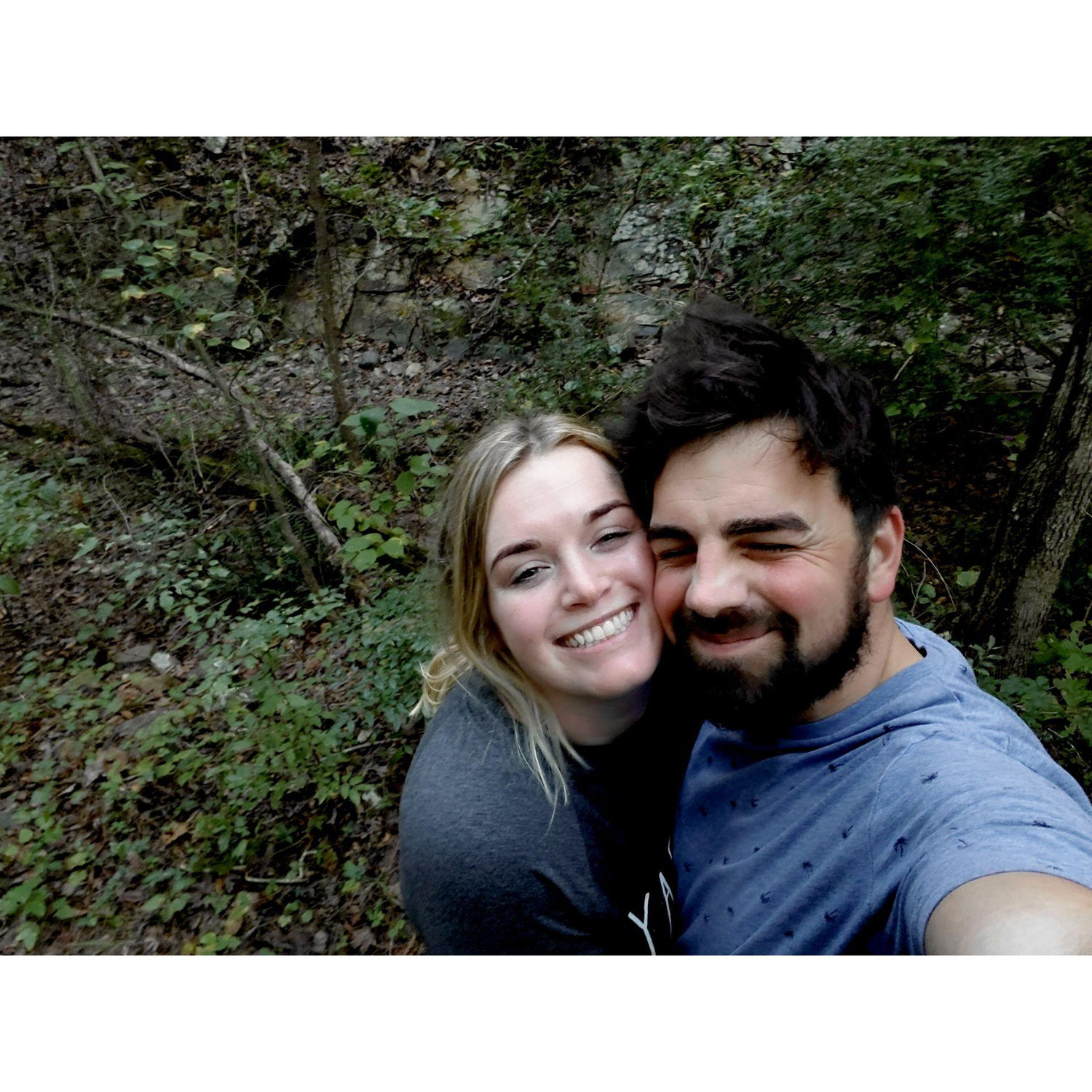 Our first hike together