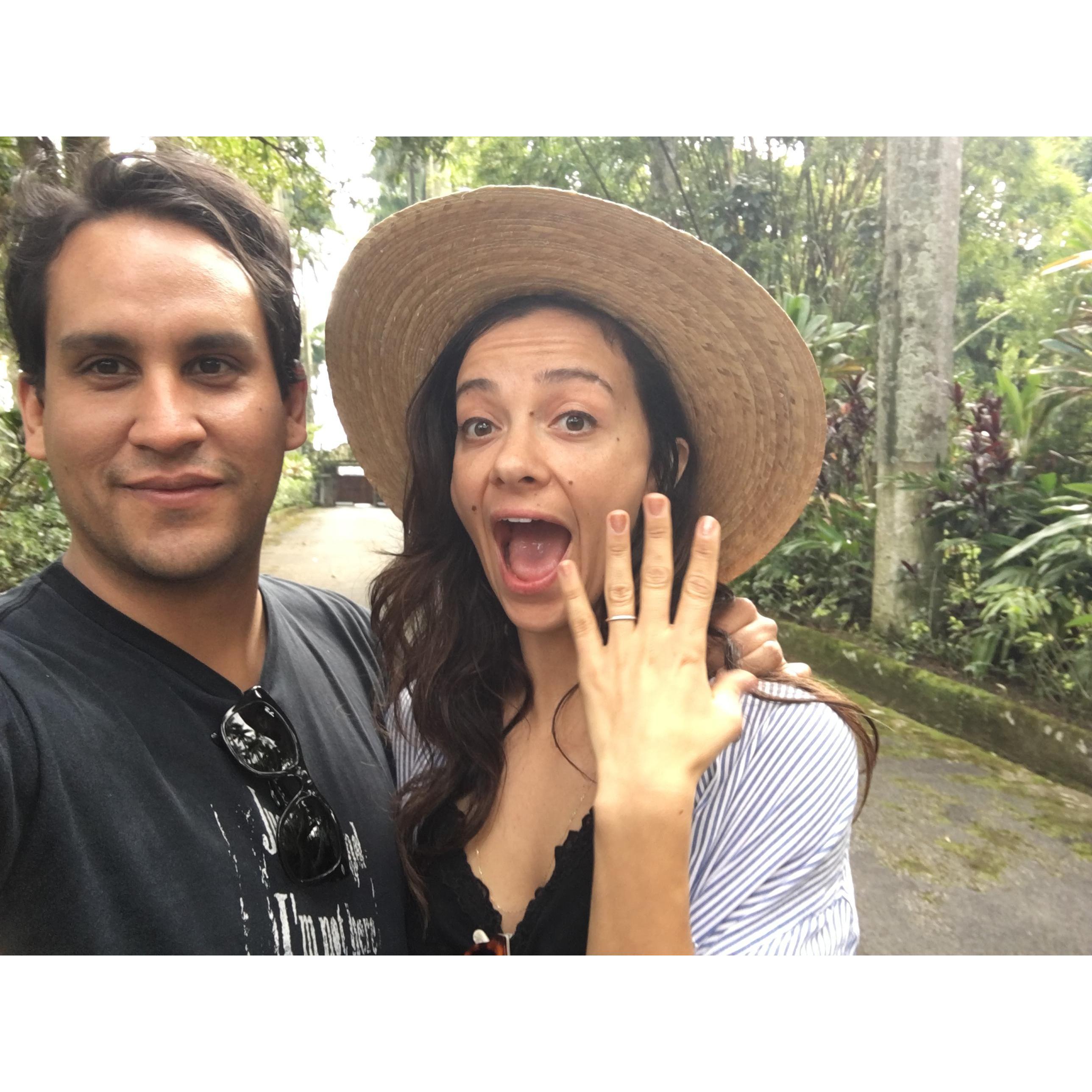 getting engaged!; Fortin, Veracruz, 2017