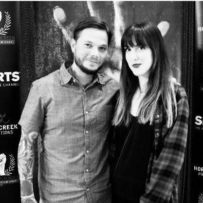 At the Crimson Screen Horror Film Festival 2018. We actually met at the very first year of Crimson!