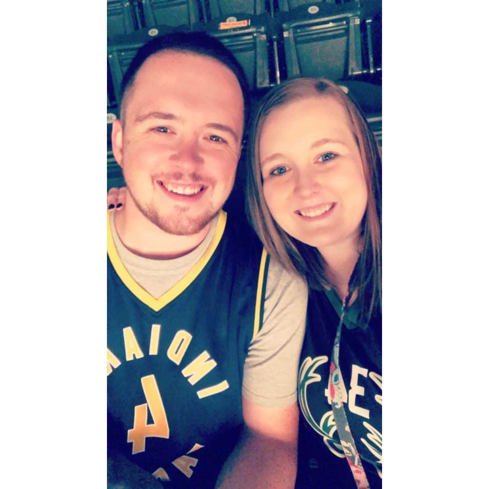 Anniversary date to the Bucks Pacers game.