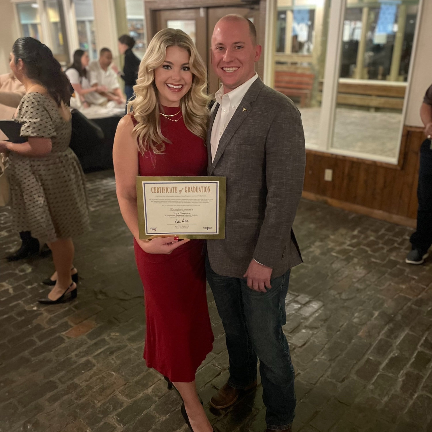 Officially a SteerFW Keyholder! Thank you Bill for encouraging me to become more involved in our City 🏙️