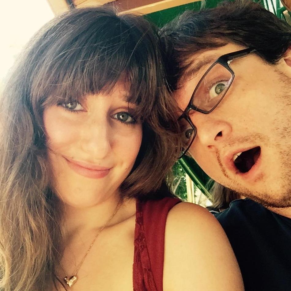 First picture we ever took together at The Grove in Los Angeles