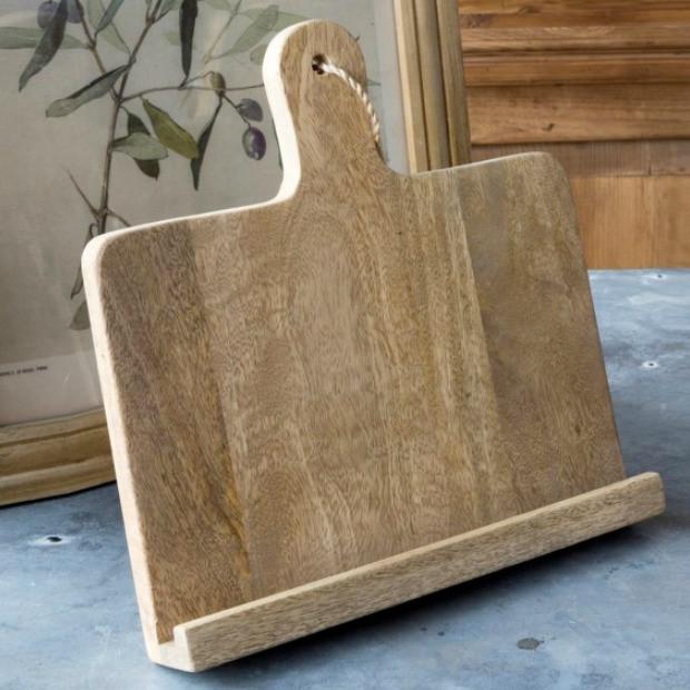 Horizontal Farmhouse Cookbook Holder