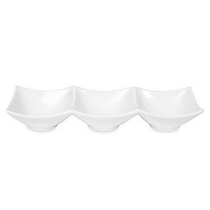 Everyday White® by Fitz and Floyd® 3-Section Server