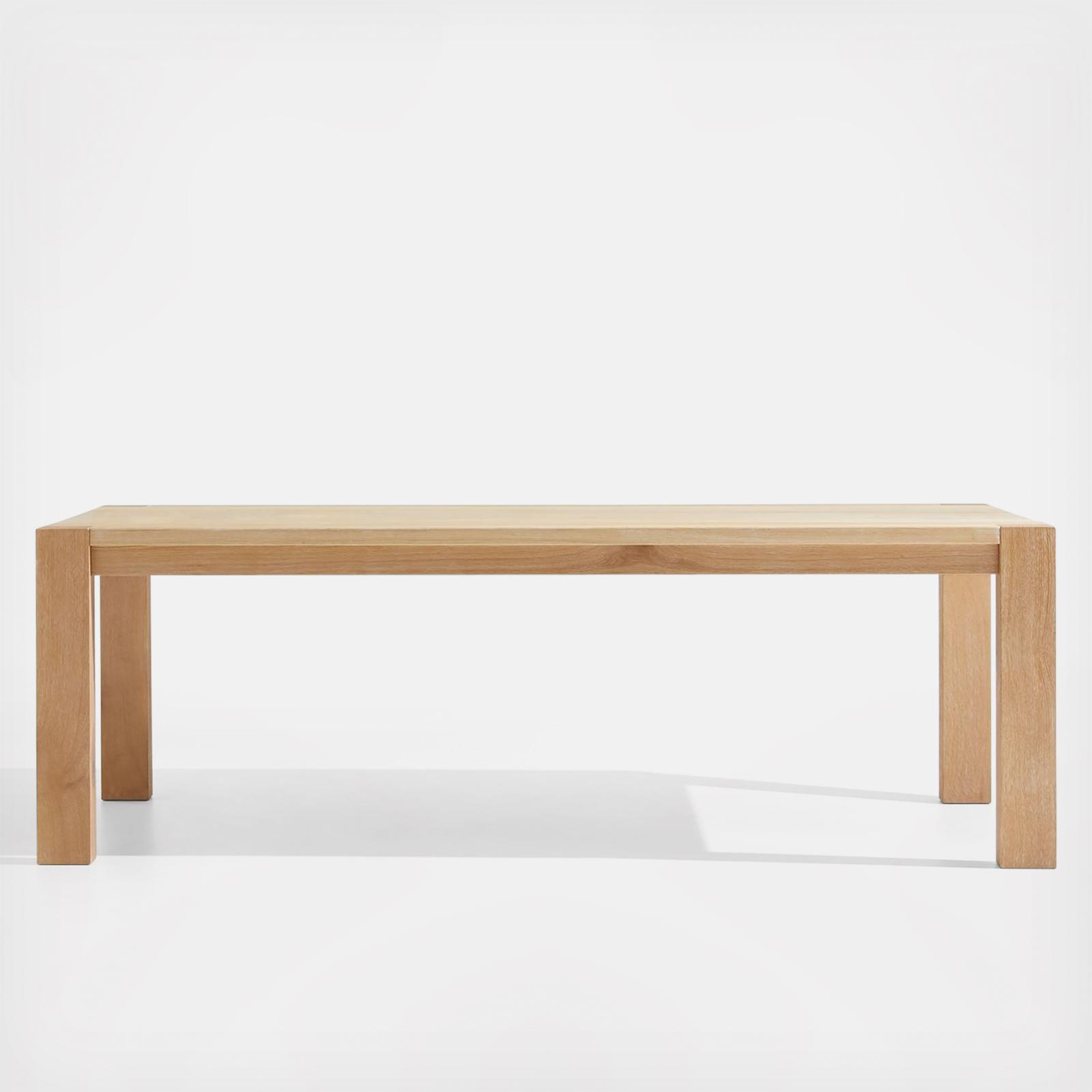 Crate and Barrel, Terra Large Oak Dining Table Zola