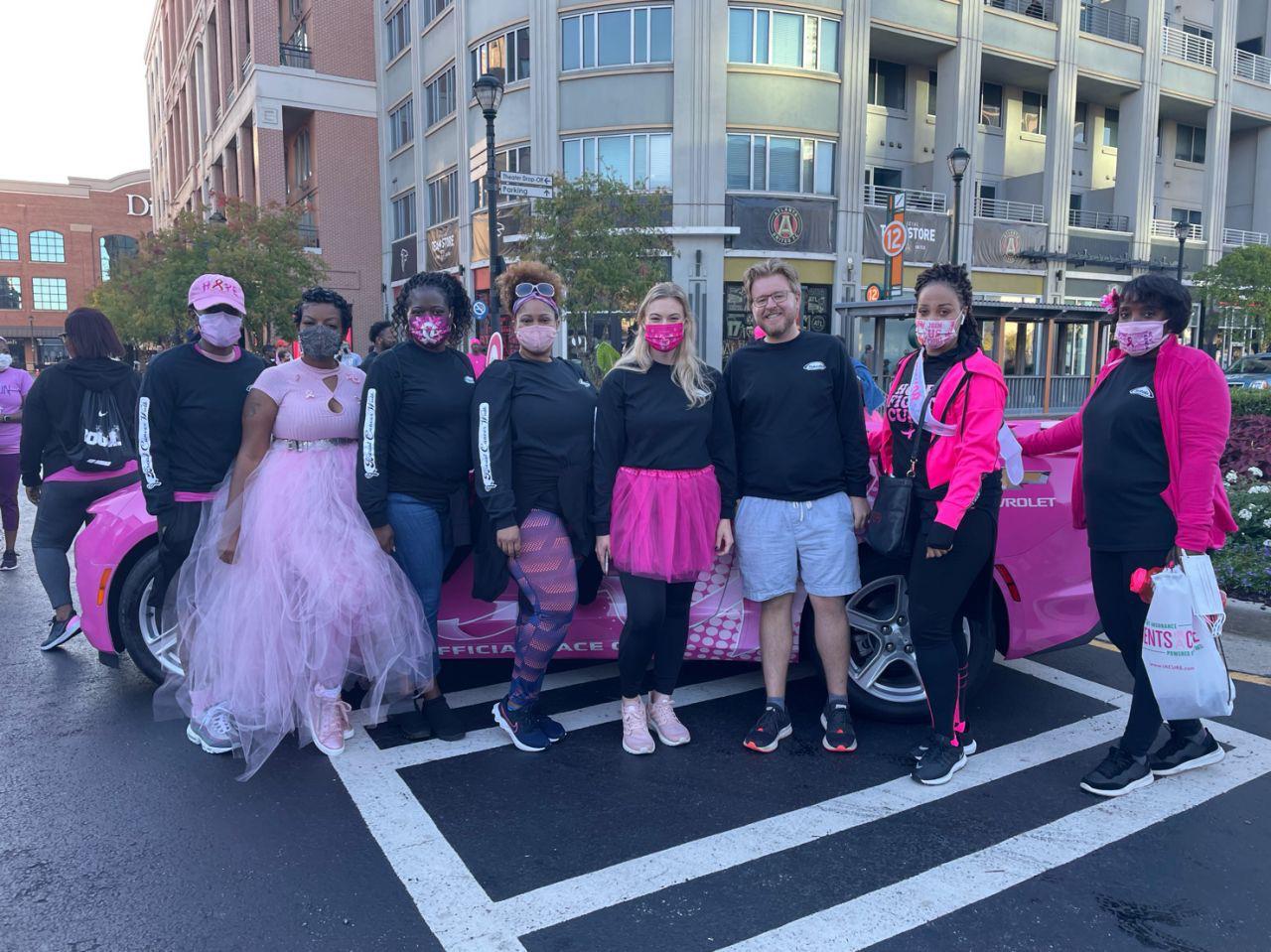 Breast cancer walk. Colton wasn't even employed at Takeda at the time. October 23, 2021.