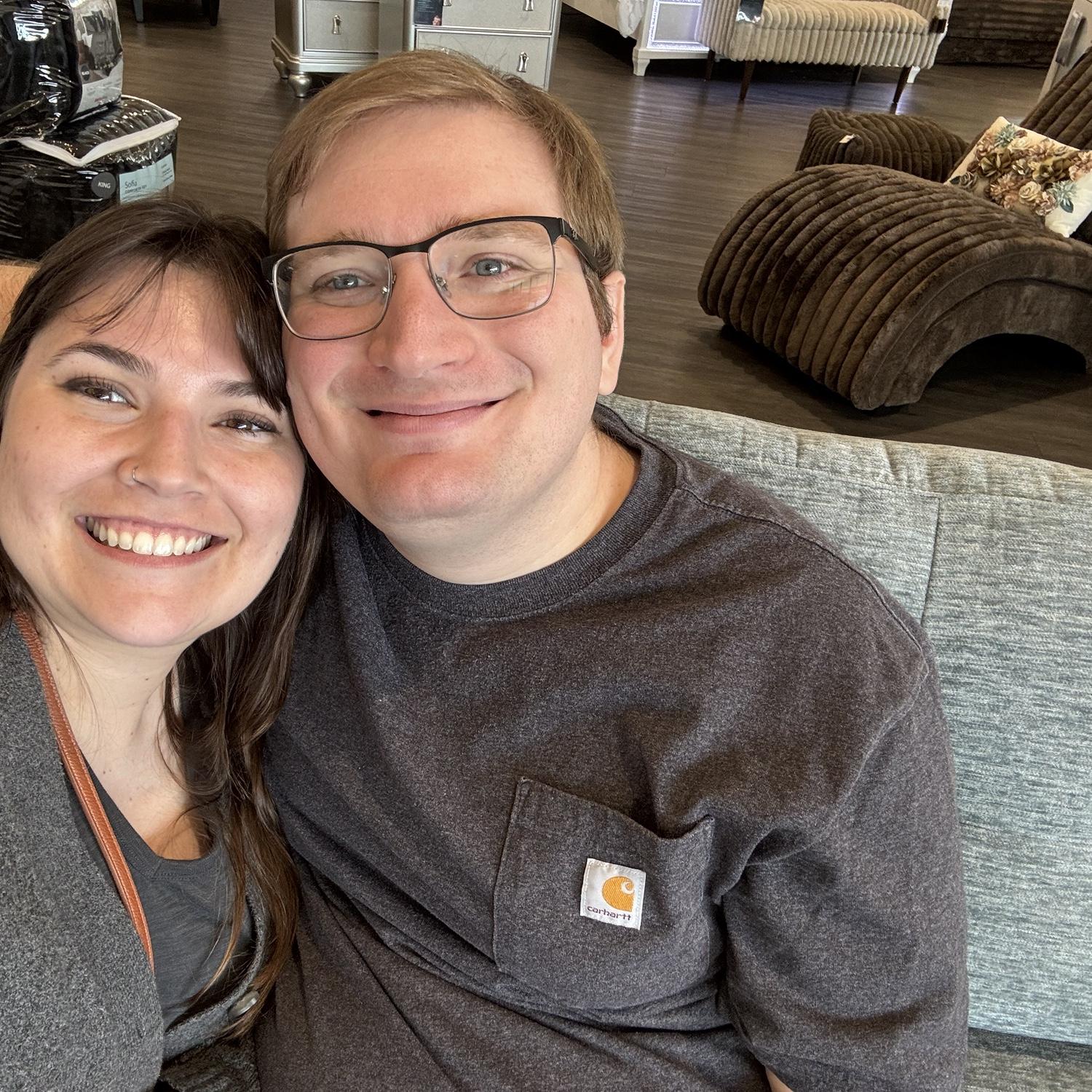 Buying our first couch!