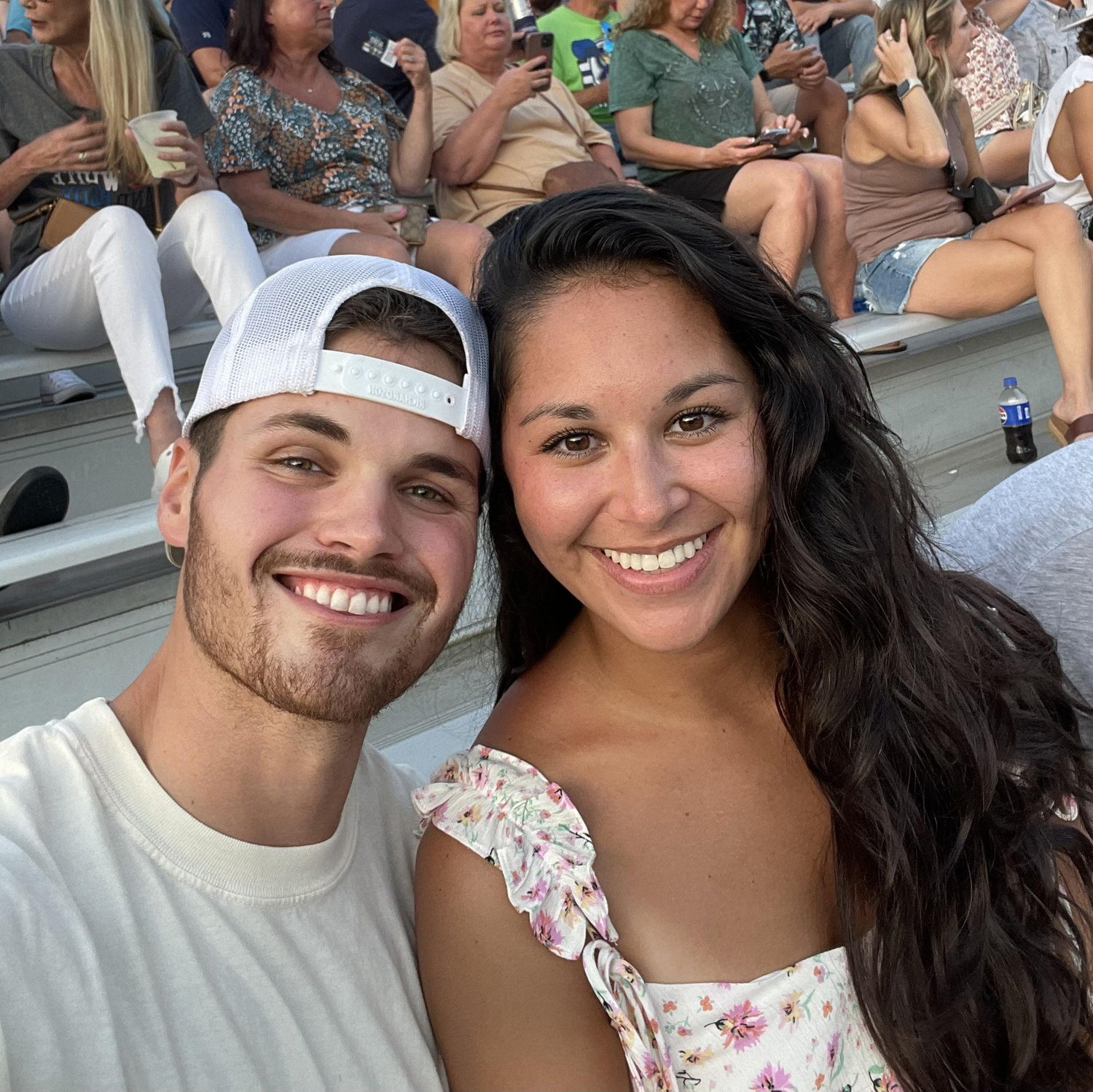 One of our first dates!