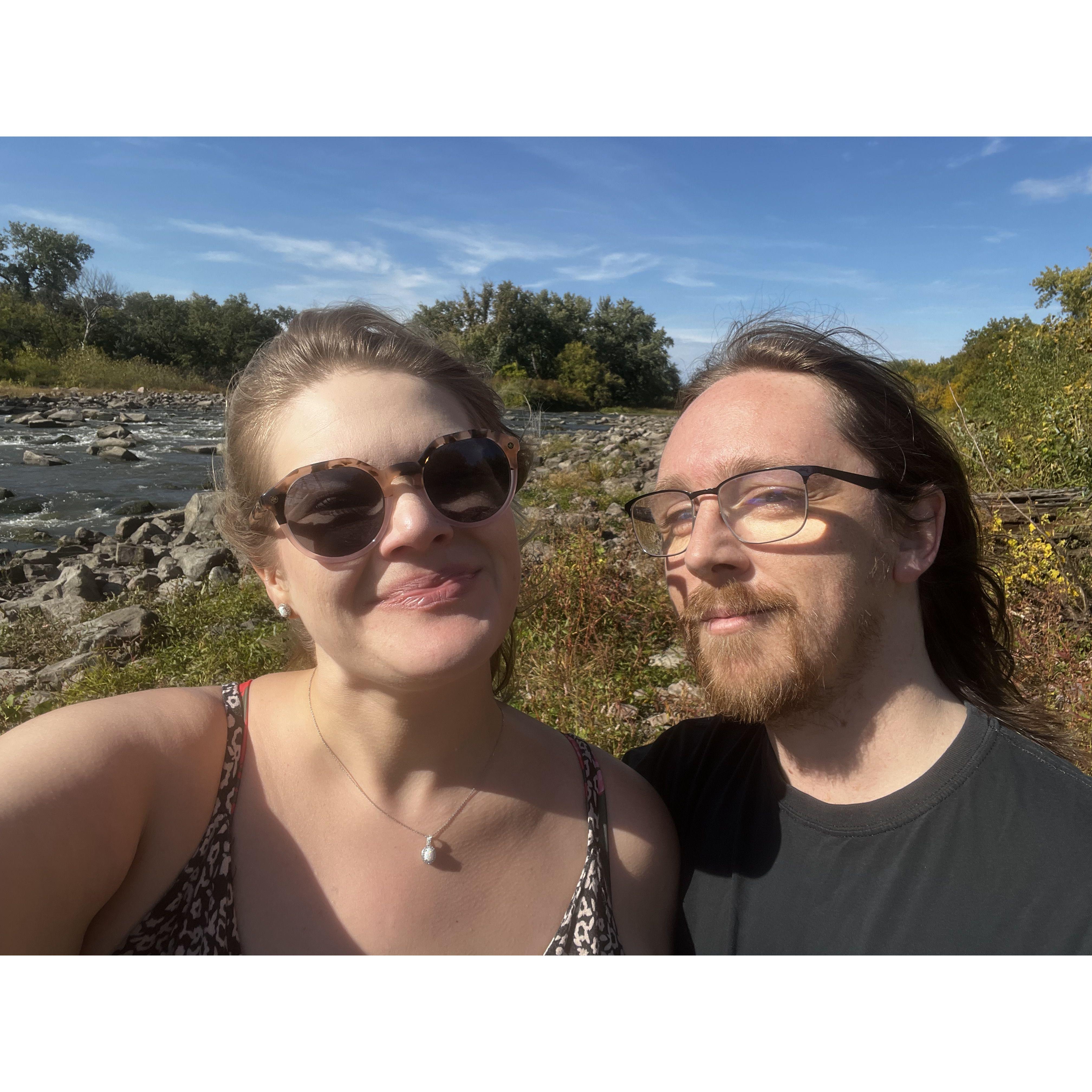1st year anniversary - cabins & rivers!
