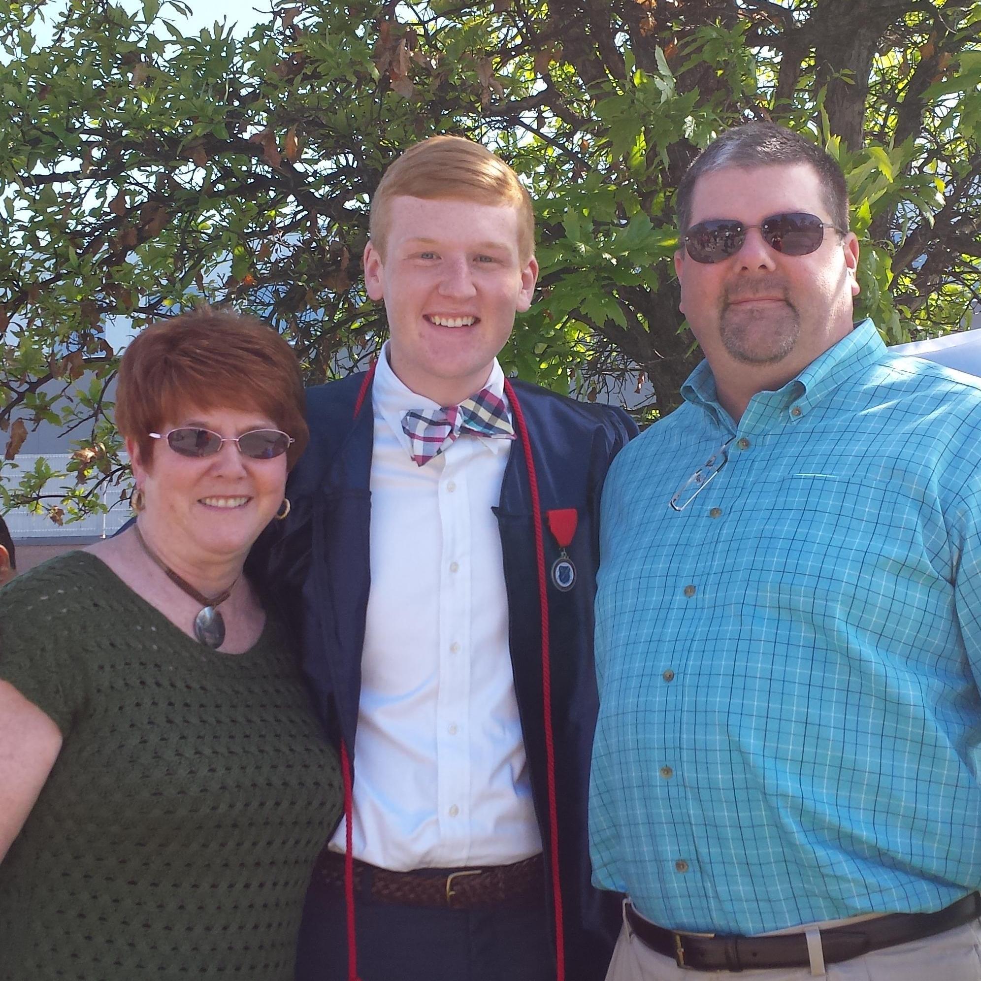 Rae - Groom's Mom, Hayden - Groom's Son and Scott - Groom