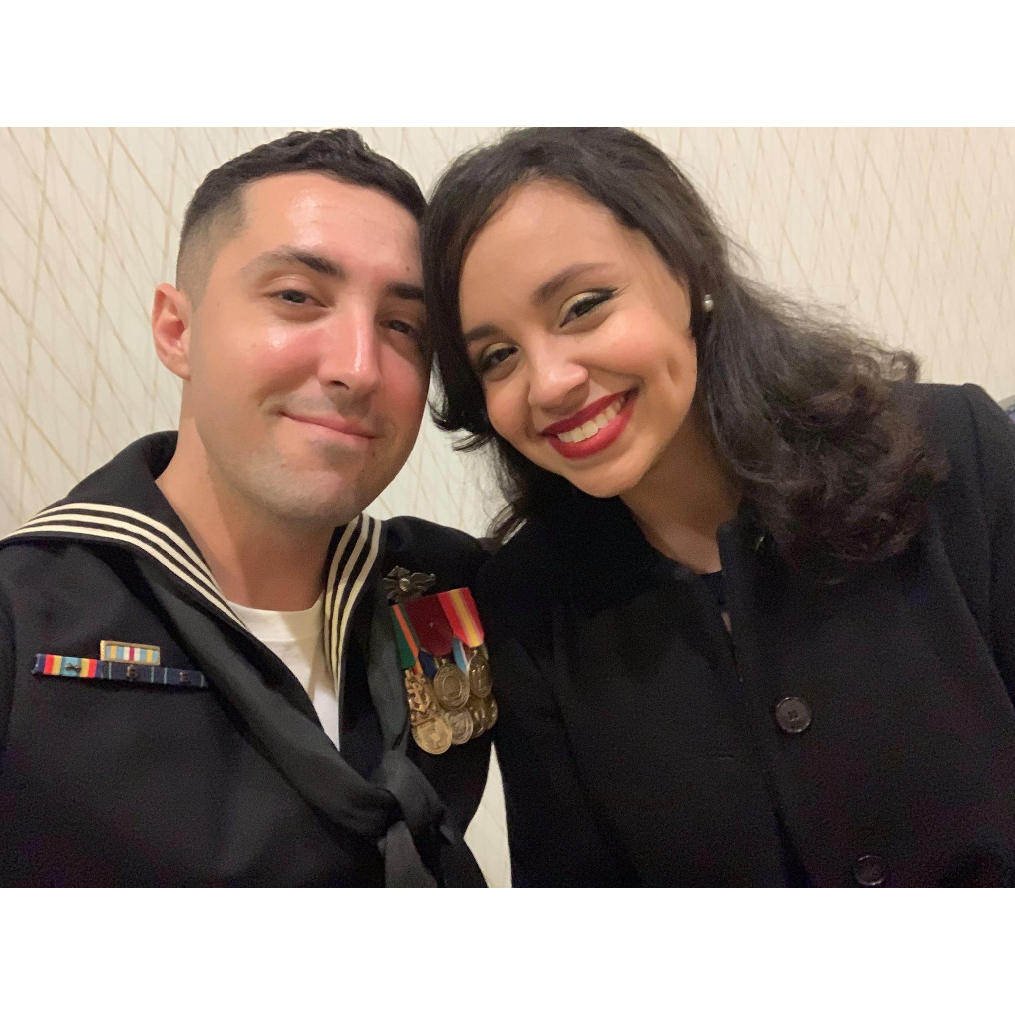Jennie's first, and my last, "Marine Corps Ball".