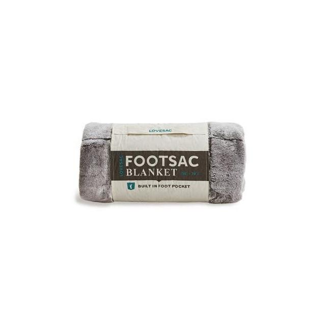Footsac Blanket: Charcoal Wombat Phur