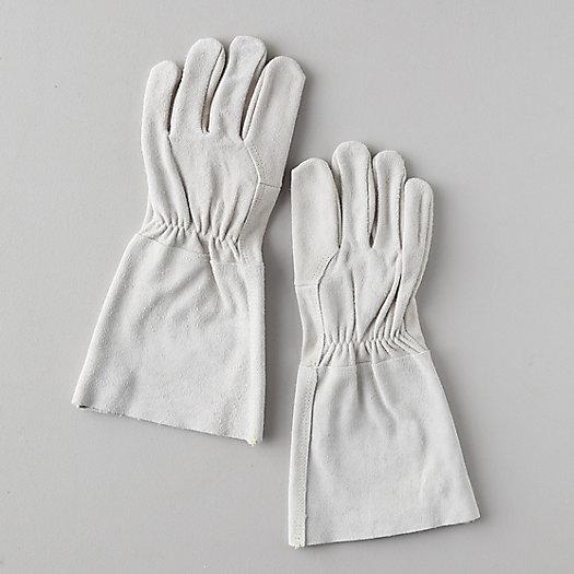 Suede Gauntlet Garden Gloves