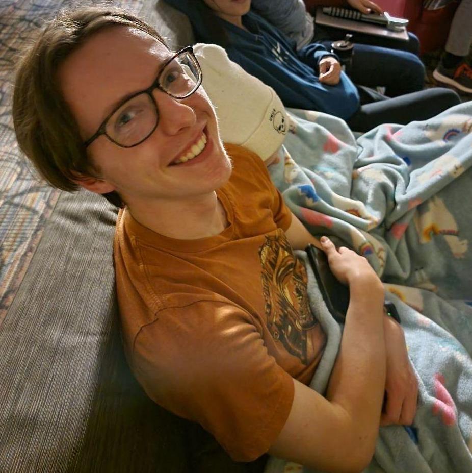 A close friend snapped this photo when Maddie fell asleep on Connor's shoulder.
