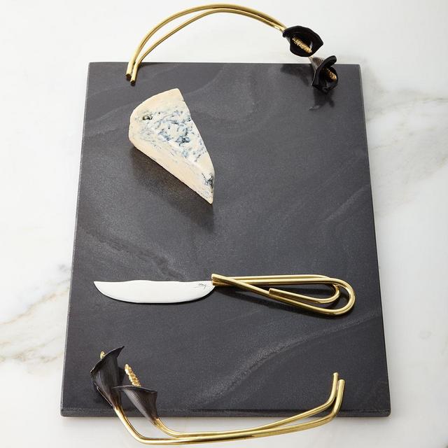 Michael AramCalla Lily Midnight Cheese Board with Knife