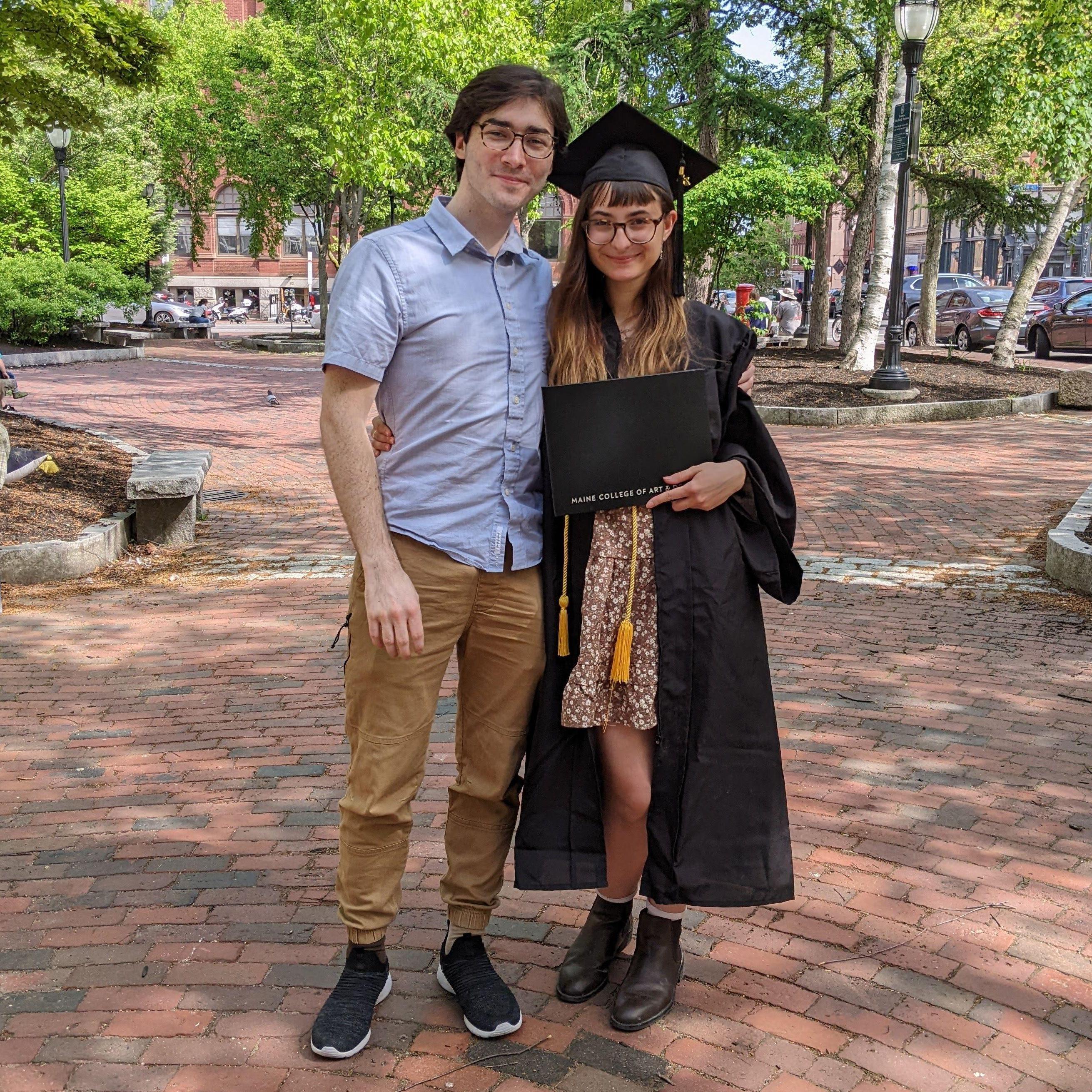 Syd's college graduation, 2022