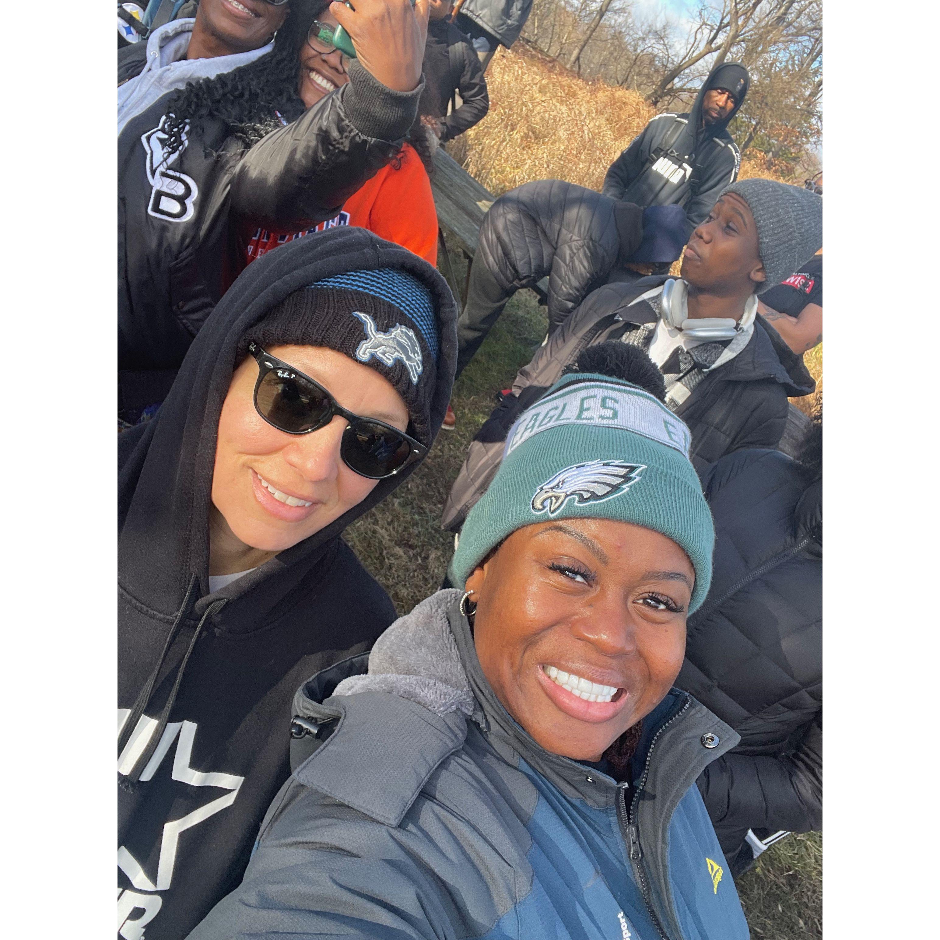 Our 2nd annual New Year Day Hike!  1 Year Anniversary