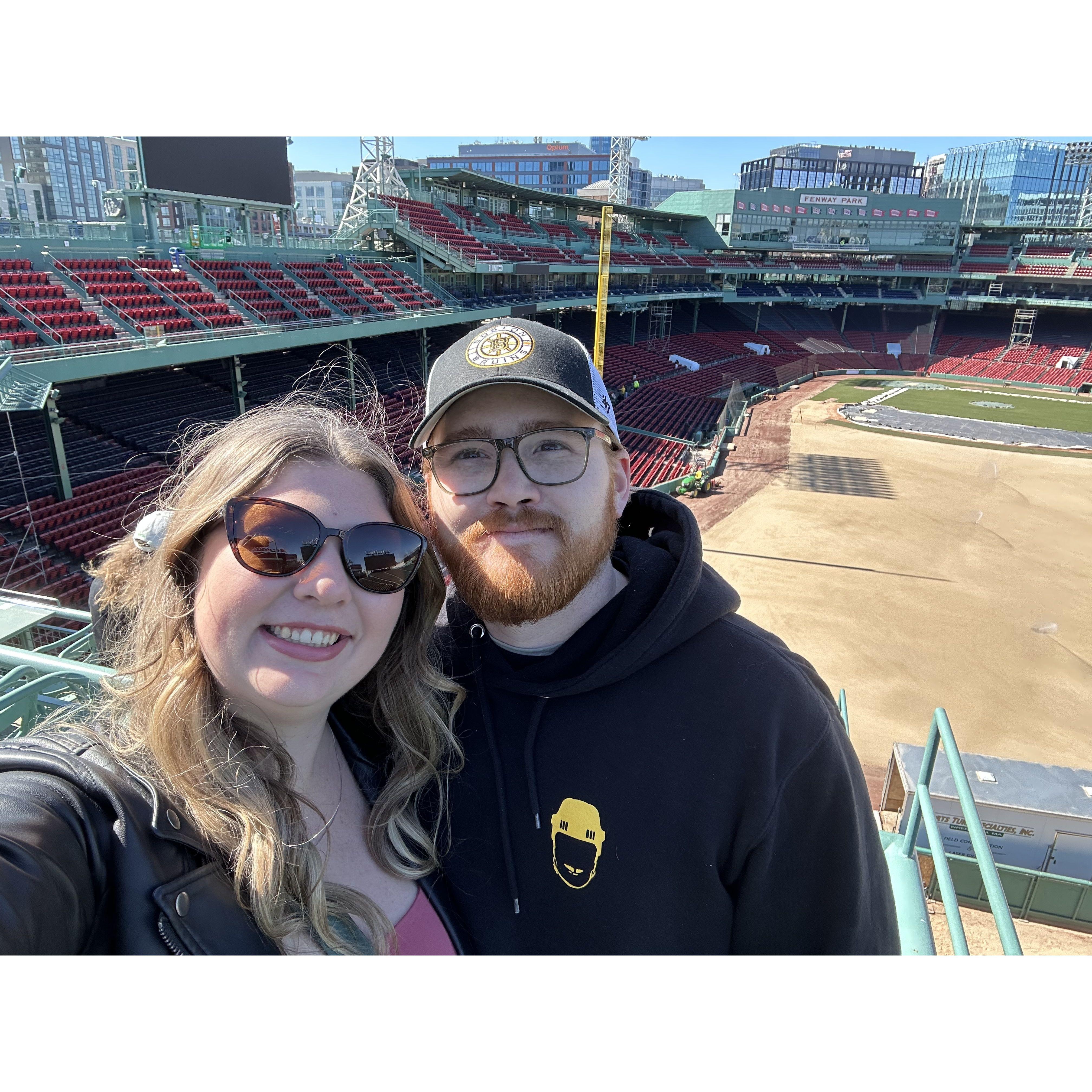Fenway Park tour