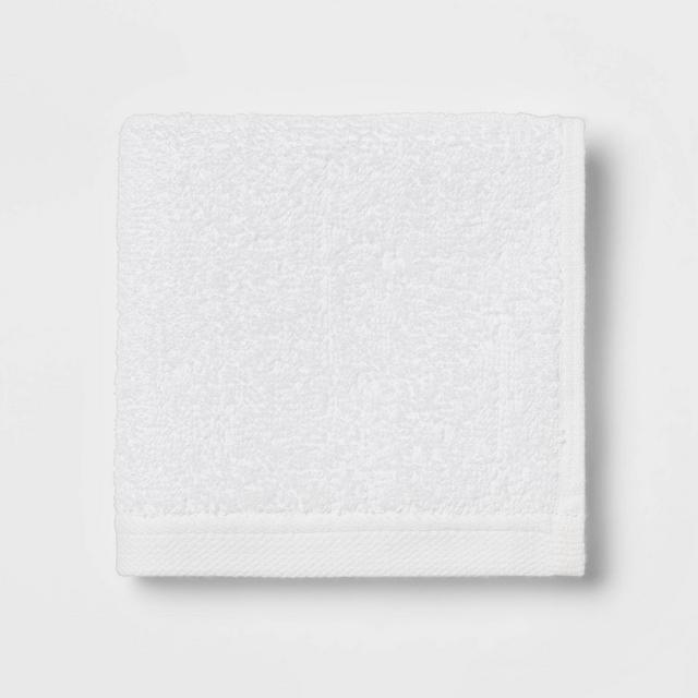 Everyday Washcloth White - Room Essentials™