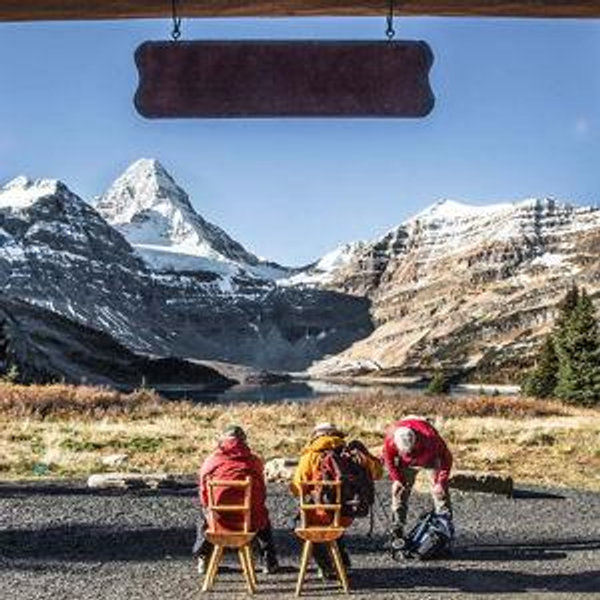 Assiniboine lodge backcountry beers