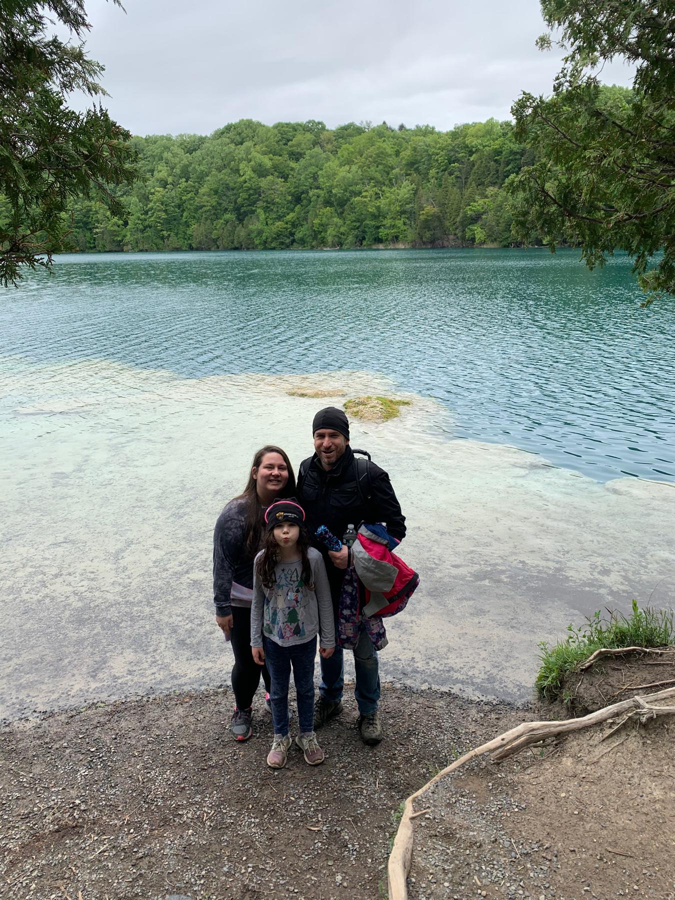 First camping trip to green lake state park
