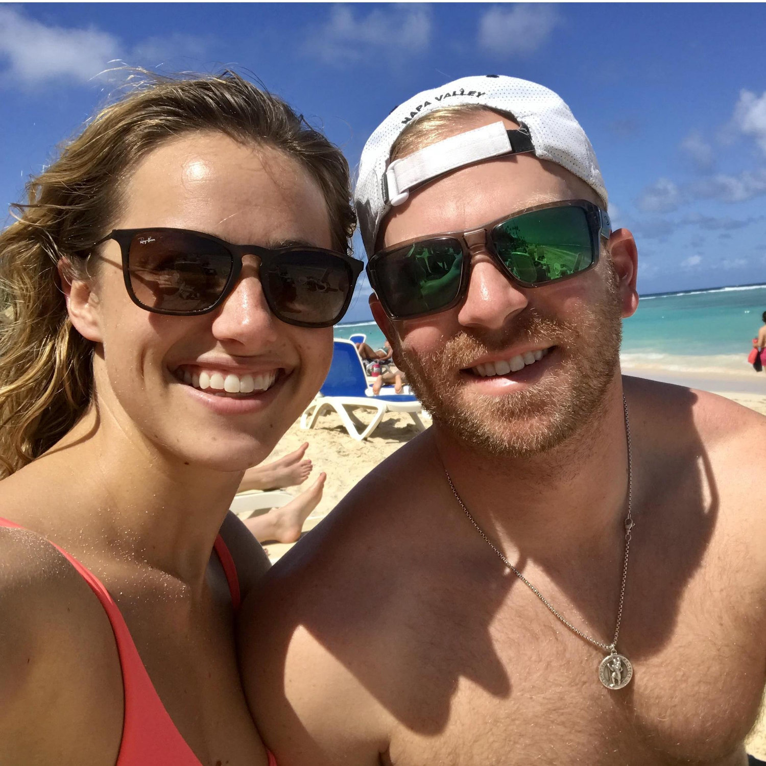 Beachin' in The Dominican Republic for Drew & Emma Shepard's wedding, 2018.
