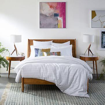 Mid-Century Bed - Acorn