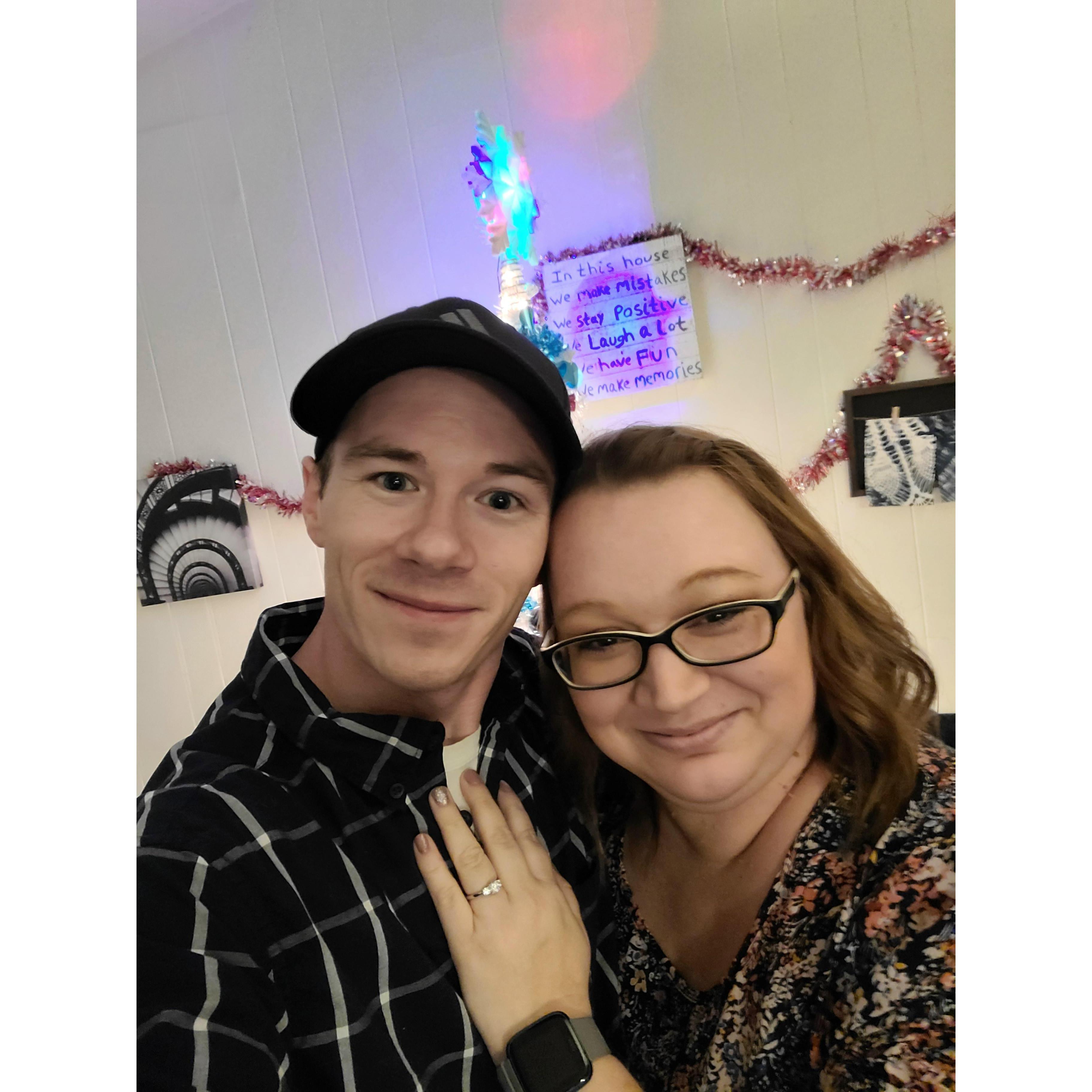 Christmas 2021 ENGAGED!