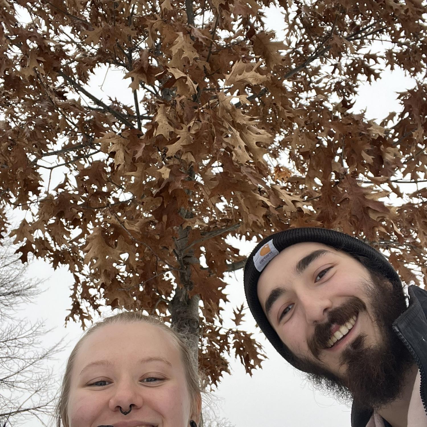 Visiting my mom's tree